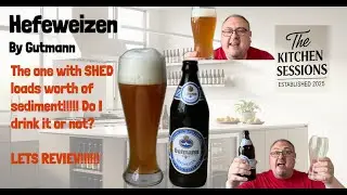 Will the sediment in this beer put me off for good!!!! Gutmann Hefeweisen FULL REVIEW!