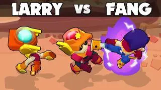 Nerfed LAWRIE vs FANG ⭐ Brawl Stars