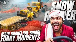 Shreeman Legend Funny Moments In #snowrunner 