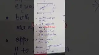 Area and perimeter of rectangle ///By Anjali Chaudhary #math #class