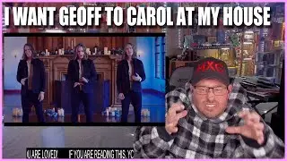 CAROL OF THE BELLS | Bass Singer Version | Geoff Castellucci REACTION!