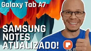 NOVO Samsung Notes [Android 11 no Galaxy Tab A7] - Análise