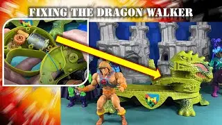 Открываю, чтобы починить Dragon Walker из 80-х из фильма &laquo;Хи-Мен и Властелины Вселенной&raquo; &mdash; уже работаю