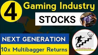 Best Gaming Industry Stocks to Buy Now || Best Gaming Stocks in India || 10x Multibagger Stocks