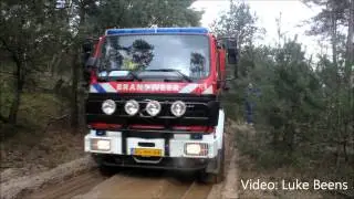 Brandweer Gelderland Midden houdt grote natuurbrandoefening rondom Laag Soeren 15 03 2014