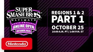 Super Smash Bros. Ultimate NA Online Open October 2020 - Finals: Regions 1 & 2 - Part 1
