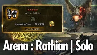 Arena Rathian Gunlance Solo TA | 02'49
