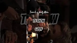 Two & a Half Men Goof #FilmBuff #Bloopers #Goofs #CharlieSheen #JonCryer #ChuckLorre