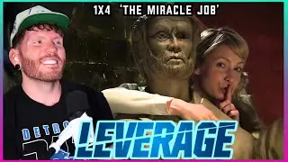 First time watching LEVERAGE 1x4 'The Miracle Job' REACTION