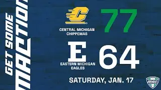 WBB Condensed Game: Central Michigan 77, Eastern Michigan 64