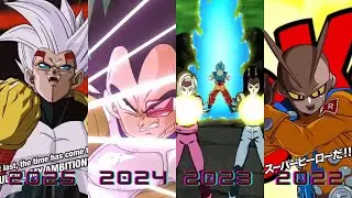 Evolution of October Dokkanfest Units Animations 2016-2025 DBZ Dokkan Battle