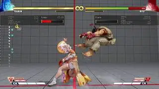 SFV:AE Season 4 new Karin CH st.HP combos