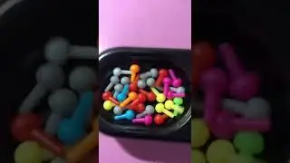 SATISFYING RAINBOW COLOR PINS #amazing #color #pins #satisfying