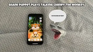 SB Movie: Shark Puppet играет Говорящую обезьянку Чимпи!
