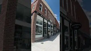 The restored Gilbert Whitney & Co. across from the Jackson County courthouse.