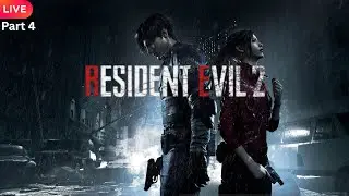 Ada vs Mr X🧟🔥 | Resident Evil 2 LIVE | Part 4