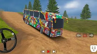 Coach Bus Simulator India Off Road Driving Bus Game Simulator Bablu Gamer Gameplay Video Part 671