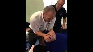 Osteopathic mobilisation to the shoulder