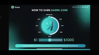 New crypto kaspa mining plan #mlmplan #trending #kaspa #viralvideo ￼