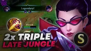 WILD RIFT | VAYNE JUNGLE IS INSANE LATE GAME ! ( S RATING )