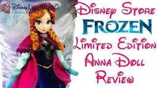 Limited Edition Nordic Anna Doll Review - Frozen - Disney Store [Winter Gear Anna]