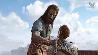 Shield, Not Sword - God of War Ragnarok All Tyr Scenes Complete Story