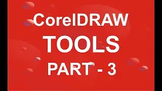 Using CorelDraw 13 Pick tool, shape tool, Crop tool, Zoom tool, Hand tool, Freehand tool  etc.