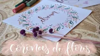Coronas de flores