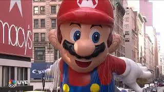 Super Mario at the Macy's Thanksgiving Day Parade (2025, HQ)