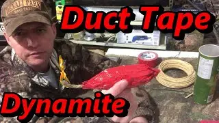 Duct Tape Dynamite Fire Starter with Pringles??