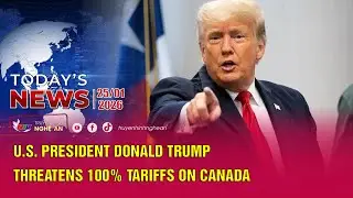Today's News - 25/01/2026: U.S. President Donald Trump Threatens 100% Tariffs on Canada