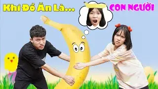 Khi Đồ Ăn Là Con Người ♥ Min Min TV Minh Khoa