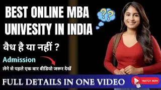 Online MBA Course Full Guide  Career Scope & Best Online University | Online MBA Admission