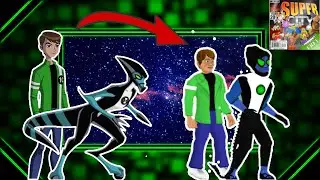 Como criar o Ben 10 e o XRL8 no Super City