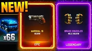 NEW BLACK OPS 3 PISTOL! - (x66 RARE SUPPLY DROP OPENING!)