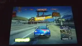 Burnout Paradise on the Linx Vision 8