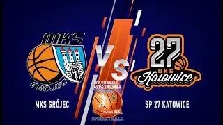 IV turniej - mecz MKS Gr&oacute;jec vs UKS SP27 Katowice