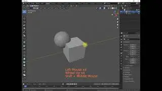 Blender 3D Cursor Move and Snap