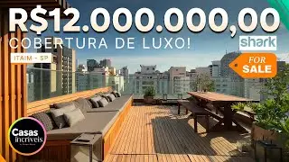 COBERTURA DE LUXO NO ITAIM - SÃO PAULO | R$ 12.000.000,00