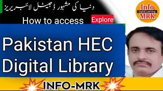 HEC Digital Library. How to Access eresources research articles #infomrk