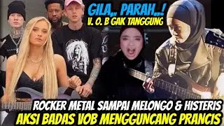 Gila❗Rocker Metal Sampai Histeris & Melongo Lihat Aksi Badas VOB Mengguncang Prancis |VOB Reaction