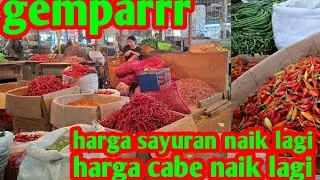 1 PEB 2026,HARGA CABE DAN SAYURAN HARI INI NSIK LAGI #PASAR INDUK CIBITUNG