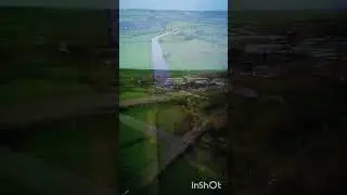 River Tame, Tamworth, by Ventura Retail Park. Aerial view