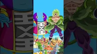 ZENO SAMA VS BORLY 💥💯#dragoball #dbs #zeno #borly