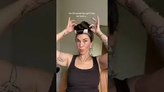 cheating the system with this blowout hack💅🏼#hairhack #easyblowout #hairtutorial