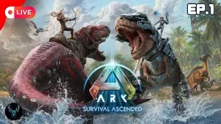 ARK Survival Ascended Ep. 1 LIVE &ndash; Build. Craft. Survive. Evolve 🦖