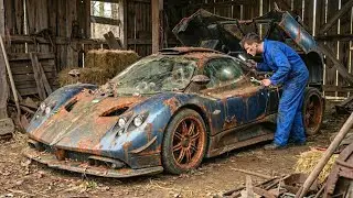 &iexcl;ASMR RESTAURACI&Oacute;N DE AUTOS! PAGANI ZONDA: DE ABANDONO TOTAL A COMO NUEVO.