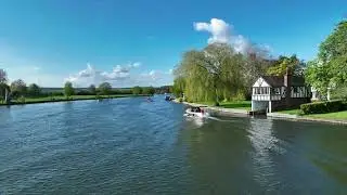 River Thames Cookham  - Drone
