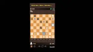 Chess Candidate Master at level 3 &ndash; Win &ndash; Match 5 &ndash; Chess Mobile App