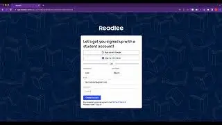 Readlee Student Video - Using a Class Code